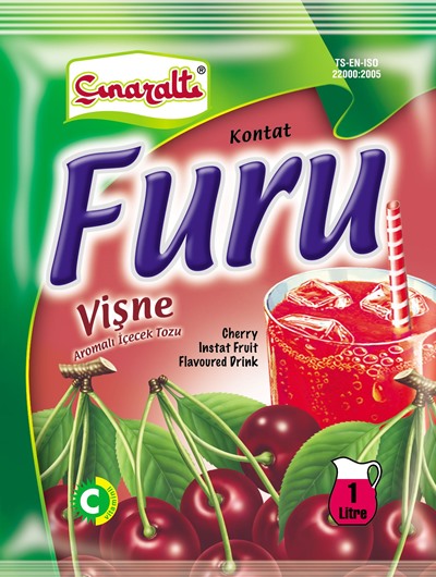 FURU ПОРОШОК ДЛЯ НАПИТКА СО ВКУСОМ ВИШНИ